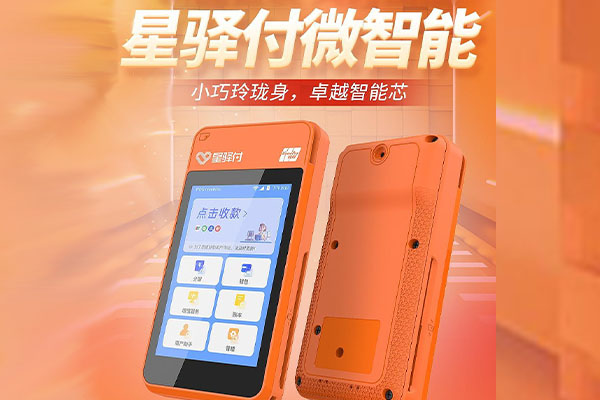 谢通门国通微电签POS机